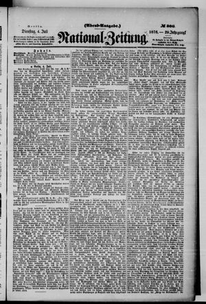 National-Zeitung vom 04.07.1876