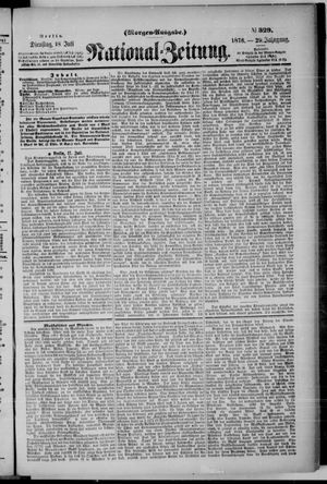 Nationalzeitung on Jul 18, 1876