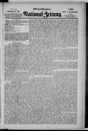 Nationalzeitung on Jul 23, 1876