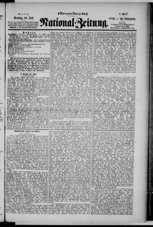 Nationalzeitung vom 28.07.1876
