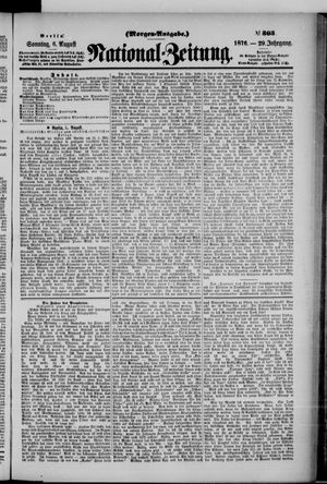 Nationalzeitung on Aug 6, 1876