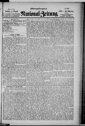 National-Zeitung on Aug 11, 1876