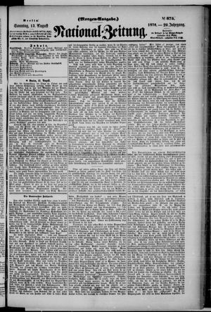 Nationalzeitung vom 13.08.1876