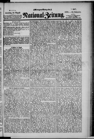 Nationalzeitung vom 20.08.1876