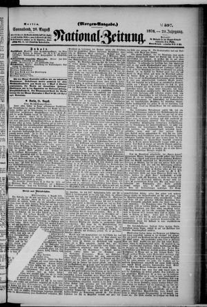 Nationalzeitung on Aug 26, 1876