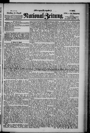 Nationalzeitung on Aug 29, 1876