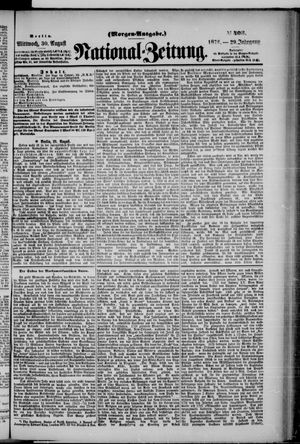 National-Zeitung vom 30.08.1876