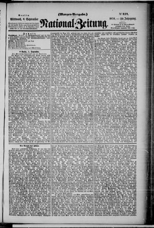 Nationalzeitung vom 06.09.1876