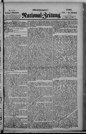 Nationalzeitung vom 03.11.1876