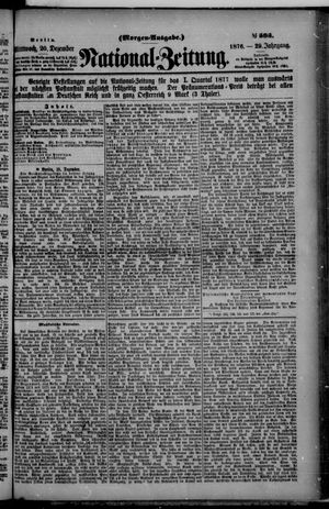 National-Zeitung vom 20.12.1876