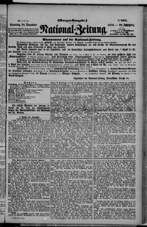 National-Zeitung vom 24.12.1876