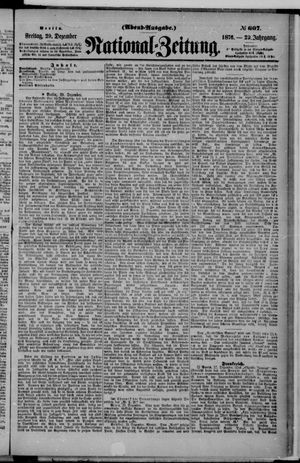 Nationalzeitung vom 29.12.1876