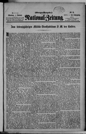 National-Zeitung vom 01.01.1877