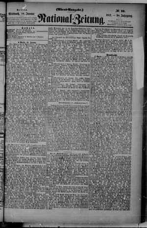 Nationalzeitung on Jan 10, 1877