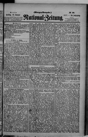 Nationalzeitung on Jan 12, 1877