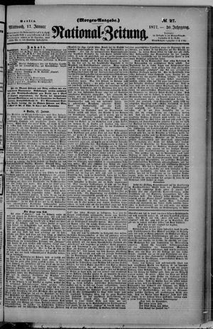 Nationalzeitung vom 17.01.1877
