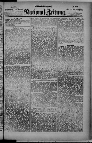 Nationalzeitung vom 18.01.1877