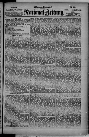 Nationalzeitung on Jan 20, 1877