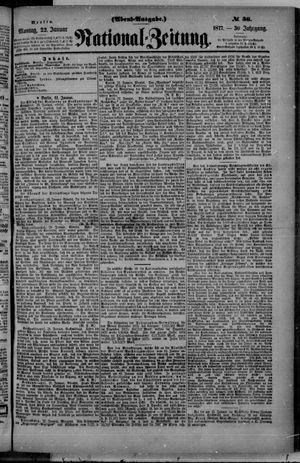 National-Zeitung vom 22.01.1877