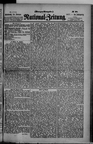 National-Zeitung on Jan 24, 1877