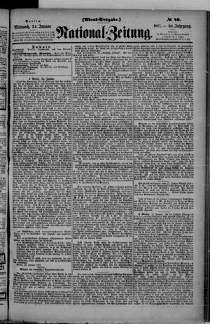 National-Zeitung on Jan 24, 1877
