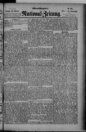 Nationalzeitung vom 26.01.1877