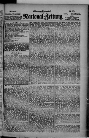 Nationalzeitung on Jan 28, 1877