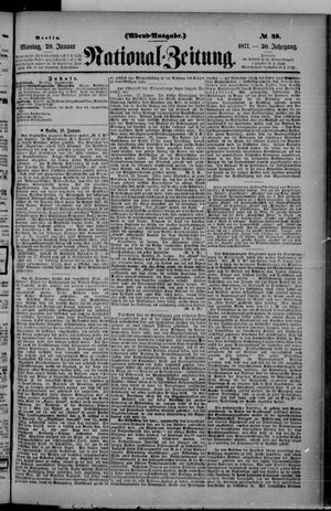 National-Zeitung on Jan 29, 1877