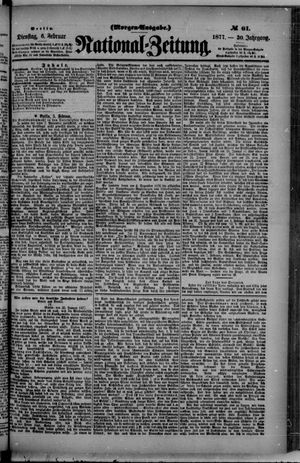 Nationalzeitung vom 06.02.1877