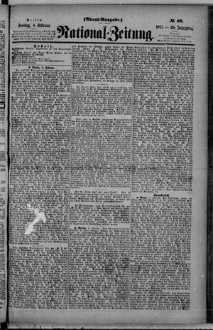 Nationalzeitung vom 09.02.1877