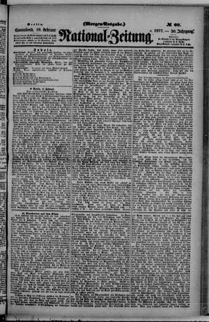 Nationalzeitung on Feb 10, 1877