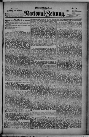 National-Zeitung vom 13.02.1877