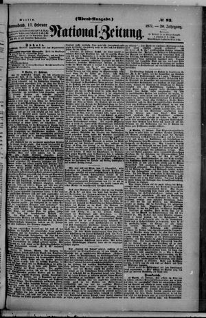 Nationalzeitung vom 17.02.1877