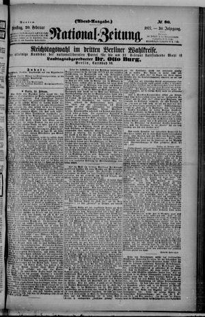 Nationalzeitung on Feb 20, 1877