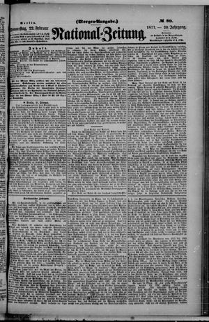 Nationalzeitung on Feb 22, 1877