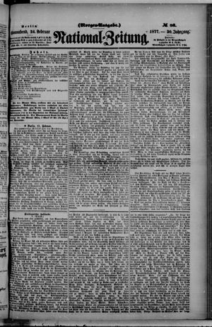 Nationalzeitung vom 24.02.1877