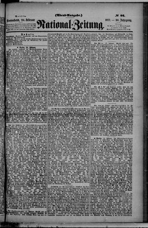 Nationalzeitung vom 24.02.1877
