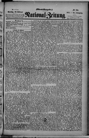 Nationalzeitung vom 26.02.1877