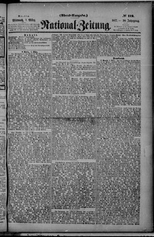 Nationalzeitung vom 07.03.1877