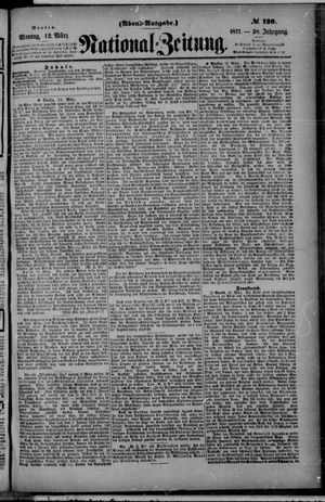 Nationalzeitung vom 12.03.1877