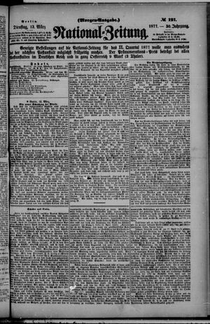 Nationalzeitung vom 13.03.1877
