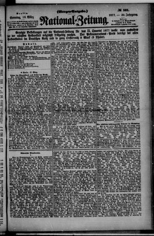 Nationalzeitung vom 18.03.1877