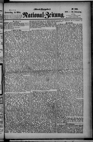 Nationalzeitung vom 22.03.1877