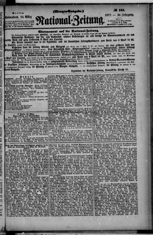 Nationalzeitung vom 24.03.1877