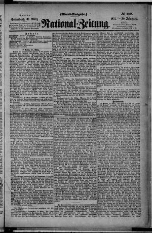 Nationalzeitung vom 31.03.1877
