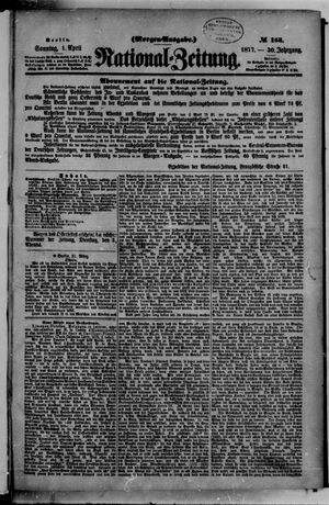Nationalzeitung on Apr 1, 1877