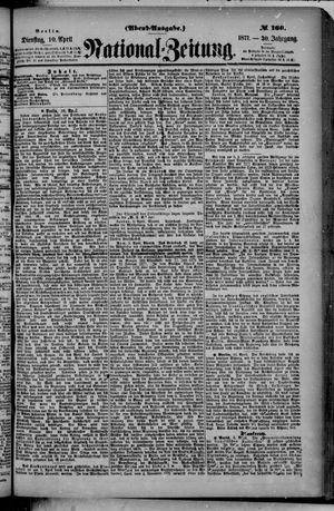 Nationalzeitung vom 10.04.1877