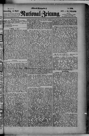 Nationalzeitung vom 12.04.1877