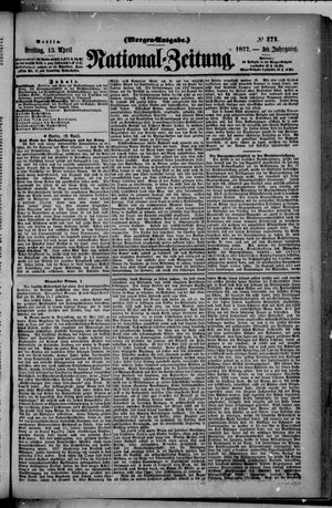 Nationalzeitung vom 13.04.1877
