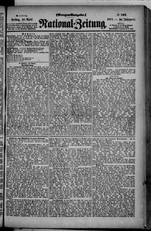 Nationalzeitung vom 20.04.1877
